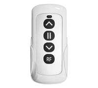 Cocoarm Controlador Remoto Módulo de Cortina Digital con Módulo RF ABS Más PC 100 a 250 VCA Control de Pausa Abierto y Cerrado Completo Control de Voz por Aplicación para Oficina en Casa Hotel (RF)
