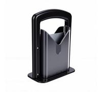 Cocoarm Cortador de Bagels, Cortador de Pan Seguro y Uniforme con Soporte Robusto y Protector Transparente, Seguro para Lavavajillas, para Bagels, Muffins, Bollos, Panecillos Pan