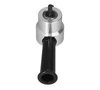 Cocoarm Cortador de Metal de Doble Cabezal Accesorio de Taladro de Acero de Alta Velocidad Nibbler de Hojas de Doble Cabezal de 1500 a 3000 Rpm para Cortar Líneas de Rectas y Curvas en Tableros de