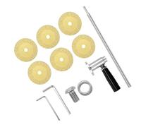 Cocoarm Cortador de Tubos Interno de PVC y ABS - Cortador de Tubos Interior con Controlador de Impacto - de Interior de PVC, de de Profundidad de Corte Ajustable con Vástago Hexagonal de 1/4 pulg.