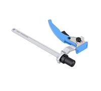 Cocoarm CRV Juego de Abrazaderas para Perros para Banco de Acero Abrazadera para Banco de Trabajo de Fijación Rápida 2PCS 25 32 Pulgadas Cerradura de Trinquete con Orificio para Perros 6 5 16 Pulgadas