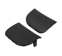 Cocoarm Cubierta de Gancho de Remolque para Parachoques Delantero, Tapa de Ojo de Remolque Negra ABS 52128-47903 52127-47903, 2 Piezas de Repuesto para Reparación y Restauración de Parachoques