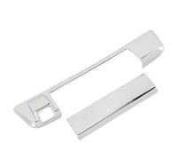 Cocoarm Cubierta de la Manija de la Puerta Trasera ABS Cromado Cubierta de la Manija del Maletero Trasero Instalación Adhesiva Suave Al Tacto a Prueba de Intemperie para Isuzu D 2021 2022 2023 2024