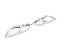 Cocoarm Cubierta de Silenciador de Tubo de Escape Exterior de Coche, Embellecedor de Punta de Escape ABS, par Izquierdo Derecho, Adhesivo Resistente a los Arañazos, Apto para CLE Class Coupe C236