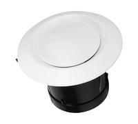 Cocoarm Cubierta para Conductos de Ventilación, Material ABS, Difusor de Techo Ajustable de Fácil Instalación para Extracción y Decoración de Interiores (Cocoarm2ojt5binsy-01)