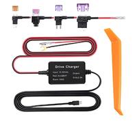 Cocoarm Dash CAM Hardwire Kit, Vigilancia de Alta Seguridad de 24 H para Detector de de Navegador GPS de Mirror CAM, Accesorio de Cable de Cámara de Tablero (Mini)