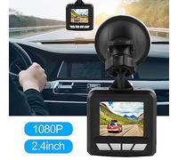 Cocoarm Dashcam para Automóvil, Grabadora de Video LCD de 2.4 Pulgadas, Alta Resolución 720P, Gran Angular de 170 Grados, Ideal para la Conducción Diaria