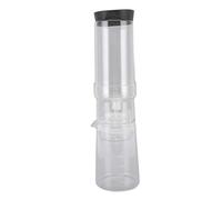 Cocoarm de Goteo, Tetera de Vidrio de Borosilicato con Alto Contenido de Hielo, 400 Ml, Velocidad de Goteo Ajustable, Diseño Transparente Desmontable, para Amantes del café y el té en Casa