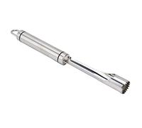 Cocoarm Descorazonador de Manzanas Descorazonador de Frutas de Acero Inoxidable 92 G Removedor de Núcleos Montado en la Pared Fácil Agarre Herramienta de Cocina Fácil de Limpiar para Manzanas Peras
