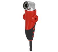 Cocoarm Destornillador Angular de 1 Vástago Hexagonal de 4 Pulgadas, Accesorio para Destornillador Eléctrico, Broca de ángulo Recto de Plástico y Acero Inoxidable de 105 Grados para Espacios