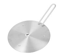 Cocoarm Difusor de Calor Placa Difusora de Calor de Acero Inoxidable con Asa, Placa Difusora de Cocina de Inducción para Calentamiento Uniforme, Transferencia de Rápida, Reutilizable para Cocinar en