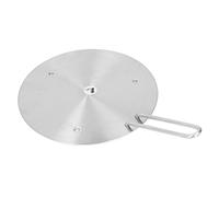 Cocoarm Difusor de Calor Placa Difusora de Calor de Acero Inoxidable con Asa, Placa Difusora de Cocina de Inducción para Calentamiento Uniforme, Transferencia de Rápida, Reutilizable para Cocinar en