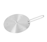 Cocoarm Difusor de Calor Placa Difusora de Calor de Acero Inoxidable con Asa, Placa Difusora de Cocina de Inducción para Calentamiento Uniforme, Transferencia de Rápida, Reutilizable para Cocinar en