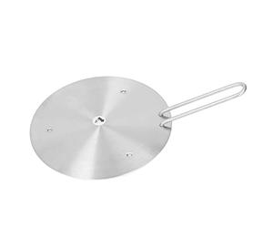 Cocoarm Difusor de Calor Placa Difusora de Calor de Acero Inoxidable con Asa, Placa Difusora de Cocina de Inducción para Calentamiento Uniforme, Transferencia de Rápida, Reutilizable para Cocinar en