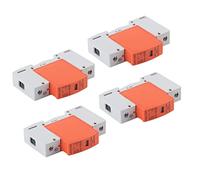 Cocoarm Dispositivo de Protección contra Sobretensiones 1P Protector contra Sobretensiones en Riel DIN para PC AC 420 V RMU1 C40 con Diseño Modular de Ventana Roja y Verde Visual y Hebilla (Imáx: