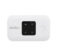 Cocoarm Dispositivo de Punto de Acceso WiFi 4G LTE, Enrutador WiFi Portátil ABS con Ranura para Tarjeta SIM de 300 Mbps, Batería de 3000 MAh, Conecta 10 Dispositivos, para Viajes, Camping, Uso en