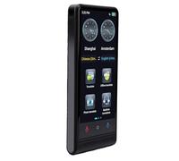Cocoarm Dispositivo de Traducción de Idiomas AI, Traductor de Voz Portátil de Metal con Pantalla Táctil de 4.04 Pulgadas, 158 Idiomas WiFi, 21 sin Conexión, Traducción de Fotos de 8 MP para Viajes,