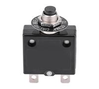 Cocoarm Disyuntor de Reinicio Manual de 15 A, Protector de Sobrecarga de Plástico Duradero para Uso Automotriz e Industrial (18A)