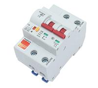 Cocoarm Disyuntor Inteligente 2P WiFi Disyuntor AC220V PA66 Shell Ignífugo Aplicación Control Remoto Disparo por Sobrecorriente 6000V para Energía Doméstica Iluminación Exterior Luz de Calle (20A)