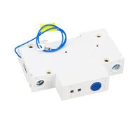 Cocoarm Disyuntor WiFi 1P 230V Pa66 Disyuntor Inteligente AC90 a 280V Temporizador de Control de Aplicación Remota Interruptor de Riel DIN para Oficina en Casa Granja Bomba Hotel Escuela (25A)