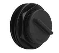 Cocoarm Drenaje de Cubierta de Barco Salida de Drenaje ABS Diseño de Triple Sello Pantalla de Filtro Extraíble Hilos a Prueba de para Yate Kayak Lancha Rápida Cubierta Baño de Vivero (Black)
