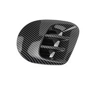 Cocoarm Embellecedor de Ventilación Lateral del Guardabarros Trasero, Cubierta de Ventilación del Guardabarros Lateral Trasero Estilo Fibra de Carbono ABS con Adhesivo, Protector contra Arañazos de