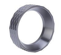 Cocoarm Embudo Dosificador de 48 Mm Anillo Dosificador de café de Aleación de Aluminio Embudo de café Magnético para Limpiador Portafiltro de 51 Mm Transferencia Menos Desorden Fácil Limpieza Uso en