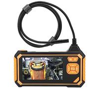 Cocoarm Endoscopio Industrial Endoscopio Digital con Pantalla LCD de 4,3 Pulgadas Lente Dual 1080P Cámara IP67 de 8 Mm 8 Luces LED para Inspección de Tuberías Reparación de Automóviles Mantenimiento