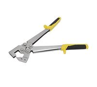 Cocoarm Engarzadora de Pernos Alicates de Perforación Fijos de Quilla de Acero Inoxidable de 12,6 Pulgadas con Antideslizante Agarre Curvo de Posicionamiento Preciso para Instaladores de Decoración