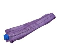 Cocoarm Eslinga de Elevación Redonda, Eslinga Redonda sin Fin 1T Material PES 55 Mm de Ancho Factor de Seguridad 6 a 1 Superficie de Contacto Suave para Aparejos de Grúas en Construcción Transporte