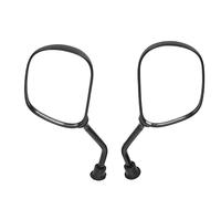 Cocoarm Espejos Retrovisores para Motocicleta, Carcasa de ABS, Espejo Lateral Ajustable para Manillar, Rosca de 8 Mm para Bicicletas Eléctricas y Scooters