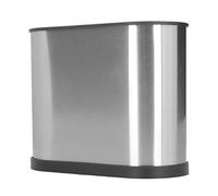 Cocoarm Estante para Cubiertos de Acero Inoxidable, Recipiente para Palillos con Orificios de Drenaje, Soporte para Utensilios de Cocina de 22 X 9,6 X 18 Cm, Caja de Almacenamiento Vertical para