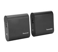 Cocoarm Extensor, Conjunto Receptor Transmisor de Plástico, 60m 1080P 60Hz 4.5Gbps sobre CAT5e CAT6, Extensor de Red de Baja Potencia para Sala de Conferencias de Cine en Casa