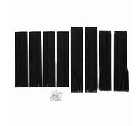 Cocoarm Faldones Laterales para Automóvil Extensiones de Faldón Lateral Universales ABS 200 X 11 Cm Reducir la Resistencia Mejorar la Estabilidad Estilo Deportivo para Vehículos Generales Conducción