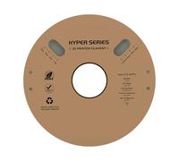 Cocoarm Filamento Hyper PLA de 1,75 Mm para Impresora 3D, Bobina PLA de Alta Velocidad de 1 Kg, hasta 600 Mm S, Precisión de Más o Menos 0,03, Extrusión Suave para Impresión Ender 3 CR 10 FDM (WHITE)