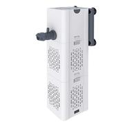 Cocoarm Filtro de Filtro de Acuario de 15W Filtro de Pescado 1000L/H Filtro Interno Tranquilo con Flujo de Aire Ajustable para Acuario de Cría de Camarones de Agua (Enchufe de la UE)