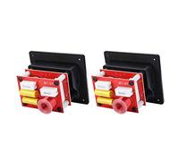 Cocoarm Filtros de Cruce de Divisor de Altavoz PCB de 2 Vías 3200 Hz 120 W 4 a 8 Ohmios con Placa de Conexión para Altavoces de Estantería Altavoces de Coche y Usuarios de de Bricolaje