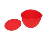 Cocoarm Forro de Cuenco de Silicona, Reemplazo Antiadherente de Grado Alimenticio con Tapa para Batidora de Pie de 5QT KSM150 KSM180 KSM170 KSM160 KSM155 (rojo)