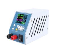 Cocoarm Fuente de Alimentación Regulada por CC, Convertidor Bucking ABS Fuente de Alimentación CC 50 V 5 A 250 W con Medidor de Corriente de Voltaje Digital, Salida Ajustable para Bancos de