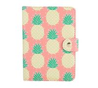 Cocoarm Funda de Pasaporte en Piel PU, Protector de Pasaporte Estuche para de Viaje con Diseño de Impresión DIY para Tarjetas de Crédito, Boletos e Identificación (Fruta)