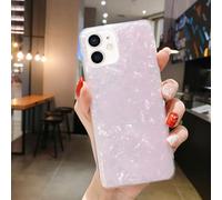 Cocoarm Funda de Teléfono de Acrílico para iPhone 12 Pro, Blanca | Protección anti amarillenta, Acrílico rígido, Diseño delgado