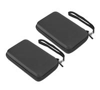 Cocoarm Funda Rígida EVA para 3DS XL LL, 2 Unidades con 8 Ranuras | Cremallera Doble Capa, Protección Antigolpes, Viaje y Uso Diario