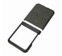 Cocoarm Funda Tipo Flip para Motorola RAZR 40 Ultra, Cuero Sintético | Cubierta de pantalla plegable a prueba de golpes, exterior antiarañazos, protección de cuerpo completo, diseño delgado de