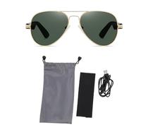 Cocoarm Gafas Inteligentes BT5.4, Gafas de Música con Oreja Abierta y Carga Magnética, Reproducción 7H, Asistente de Voz, Micrófono con Cancelación de Ruido para Conducir Entrenamientos Al Aire