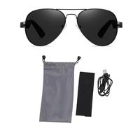 Cocoarm Gafas Inteligentes BT5.4, Gafas de Música con Oreja Abierta y Carga Magnética, Reproducción 7H, Asistente de Voz, Micrófono con Cancelación de Ruido para Conducir Entrenamientos Al Aire