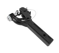 Cocoarm Gancho de Pivote de 16000 Libras con Bola de Remolque Cerradura de Pestillo de Gancho Resistente para Camiones Receptores de 2 Pulgadas SUV Enganche de Remolque de Acero Duradero para