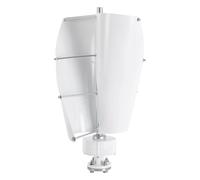 Cocoarm Generador de Imán Permanente de Turbina Eólica Vertical de 600 W, Aspas de Aleación de Aluminio, Funcionamiento Silencioso y Fácil Instalación para Generación de Energía Fuera de la Red (12V)