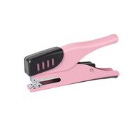 Cocoarm Grapadora de Mano Grapadora de Oficina de Metal Capacidad de 20 Hojas Yunque Reversible 24 6 y 26 6 Grapas Agarre con Menos Esfuerzo para Profesores de Oficina, Escuela, Estudiantes (PINK)