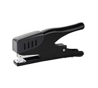 Cocoarm Grapadora de Mano Grapadora de Oficina de Metal Capacidad de 20 Hojas Yunque Reversible 24 6 y 26 6 Grapas Agarre con Menos Esfuerzo para Profesores de Oficina, Escuela, Estudiantes (BLACK)