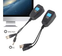 Cocoarm HD -CVI, HD -TVI, AHD Video Balun Transceptor con RJ45, Tamaño Compacto, Ruido, para PAL, Formato de Video Secam